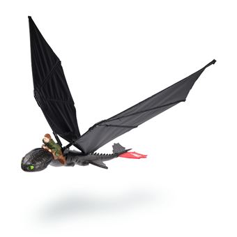 Dreamworks Dragons - Figurine Volante Krokmou 38cm - Dragon Qui Plane Comme Dans Le Film