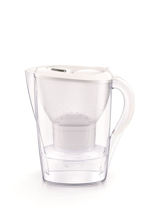 Carafe filtrante Brita Marella Blanc avec 1 filtre Maxtra+ inclus