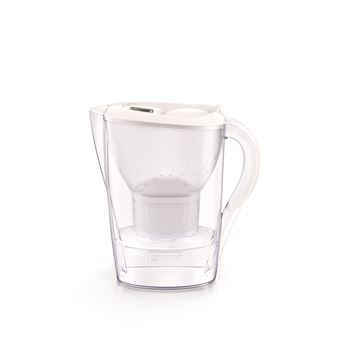 Carafe filtrante Brita Marella Blanc avec 1 filtre Maxtra+ inclus - 1