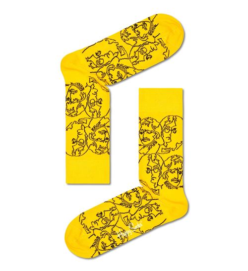 Chaussettes courtes Happy Socks Beatles Lines Taille 36-40