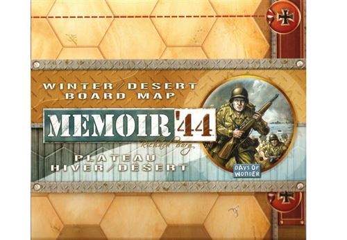 Jeu de stratégie Asmodee Mémoire 44 Extension Plateau hiver ou désert