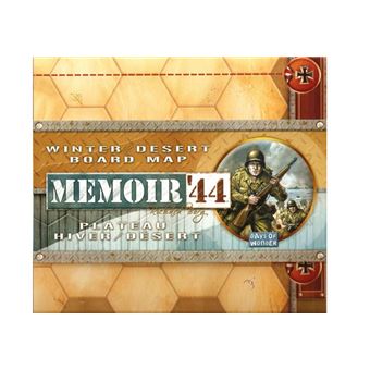 Jeu de stratégie Asmodee Mémoire 44 Extension Plateau hiver ou désert