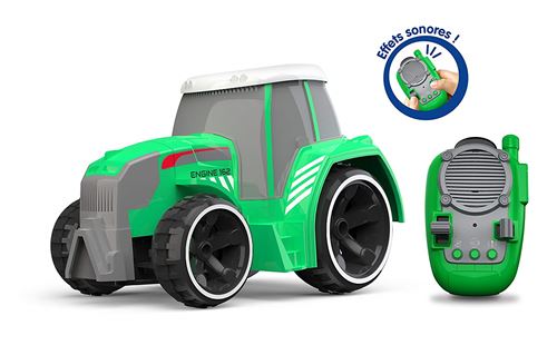 Tracteur Télécommande 1/42 Pour enfants Vert - Voiture télécommandée - à la  Fnac