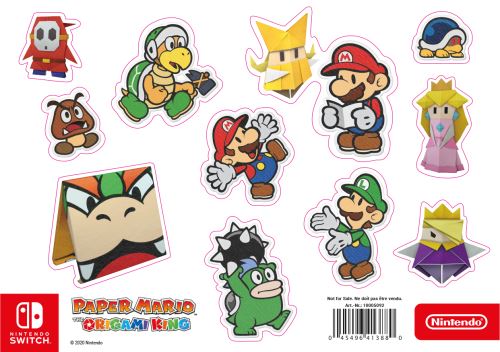Bonus de commande Magnet Paper Mario the Origami King