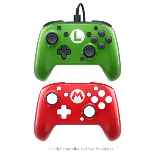 Manette Nintendo Switch PDP Face Off Super Mario