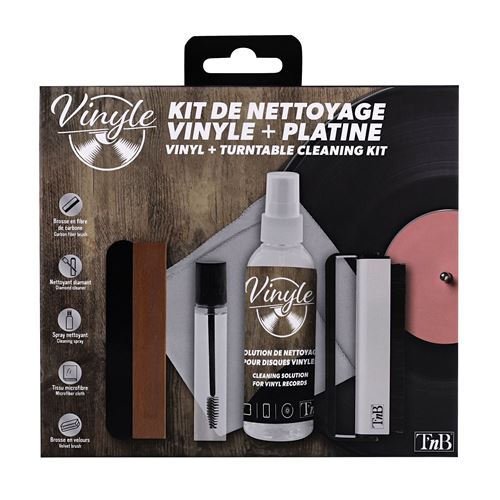 Kit de nettoyage T'nB pour vinyle - Kit de nettoyage - Achat & prix