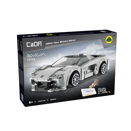 Sycomore Multicolore Jeu De Brique Et Bloc Cada Voiture De Course 1:20 Lotus 308 Pièces