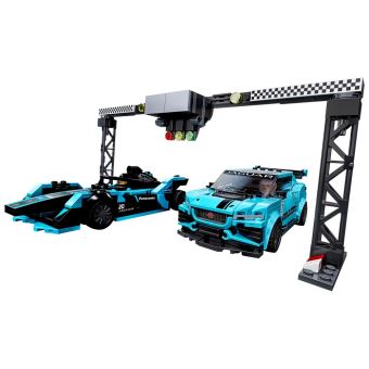 LEGO® Speed Champions 76898 Formula E Panasonic Jaguar Racing Gen2 and Jaguar I-Pace eTrophy