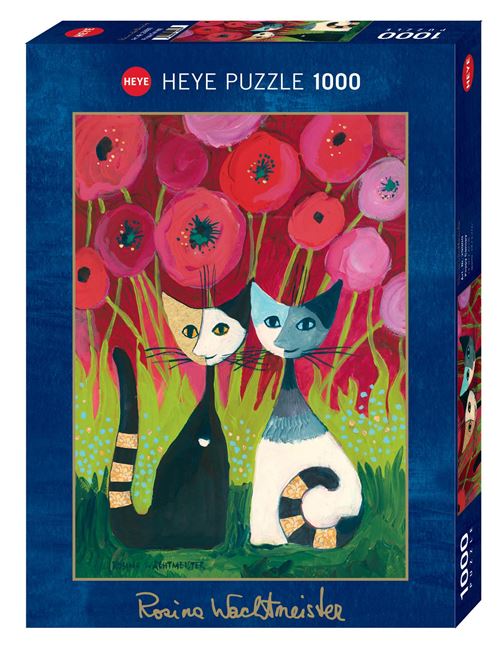 Puzzle 1000 pièces Heye Poppy Canopy