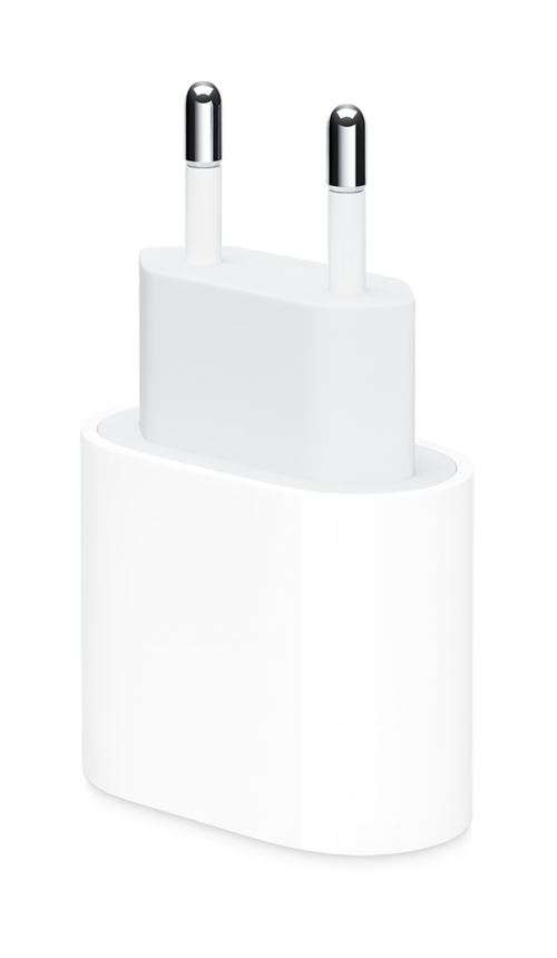 Chargeur Apple USB Type C 18 W Blanc