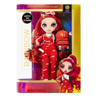 Poupée Rainbow High Jr High Ruby Anderson Rouge