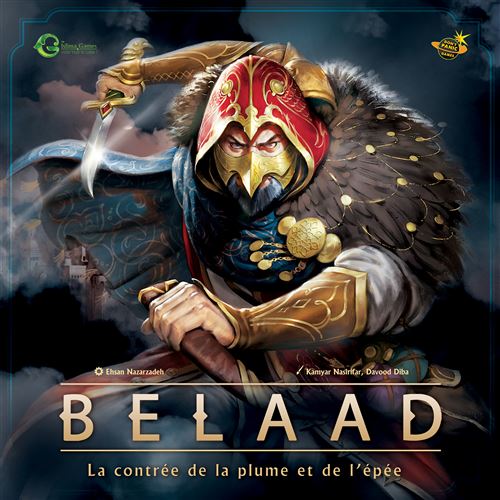 Boite de Jeu de stratégie Asmodee Belaad La Contrée de la Plume et de l'Epée