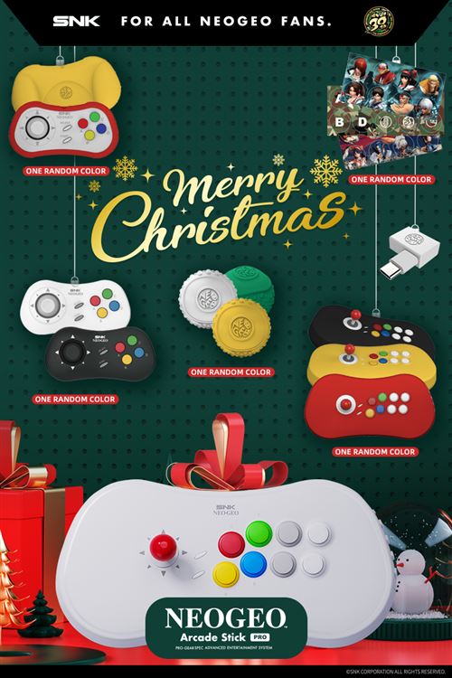 Arcade Stick Pro SNK NEOGEO Édition de Noël