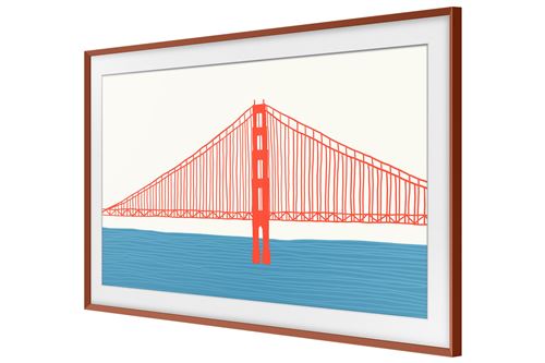 Cadre Samsung The Frame 65 VG-SCFA65TRCXC Rouge Brique 2021