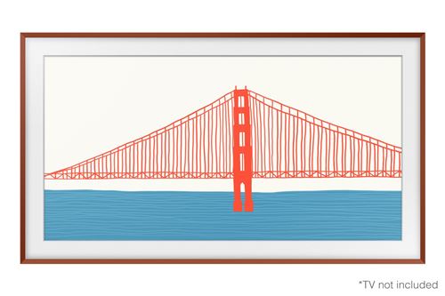 Cadre Samsung The Frame 65'' VG-SCFA65TRCXC Rouge Brique