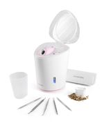 Sauna facial à vapeur chaude et froide Lanaform Facial Luxury Steamer LA131206 Blanc et Rose