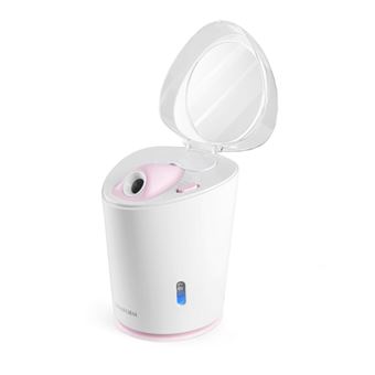 Sauna facial à vapeur chaude et froide Lanaform Facial Luxury Steamer LA131206 Blanc et Rose