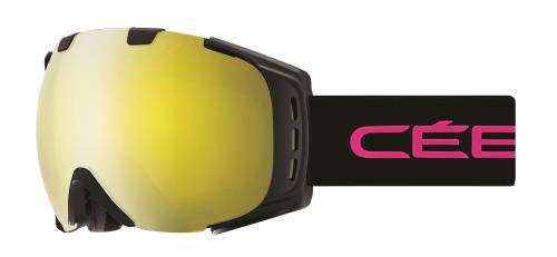 Masque de ski Cébé Origins Taille M Noir et jaune