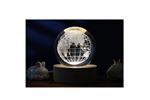 Lampe Itotal Led Crystal Ball Earth Large