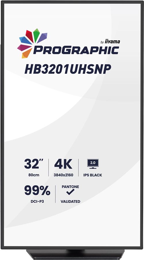 Iiyama Matt-Schwarz Monitor Prographic Hb3201uhsnpb 31,5 Zoll 4K Uhd