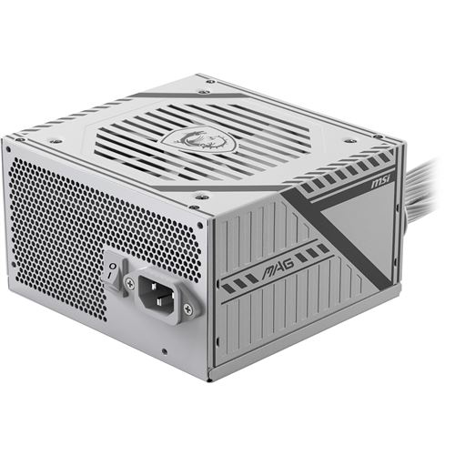 Alimentation PC non modulaire MSI MAG A650BNL 650W 80 PLUS Bronze blanc