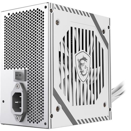 Alimentation PC non modulaire MSI MAG A650BNL 650W 80 PLUS Bronze blanc - Alimentation Interne - Achat & prix | fnac