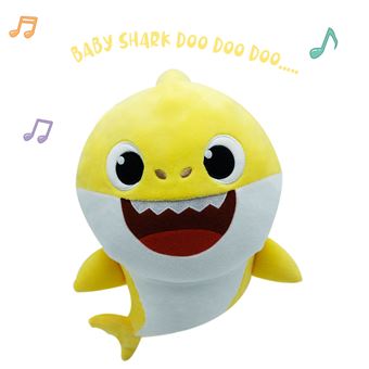 Peluche sonore Famille Baby Shark