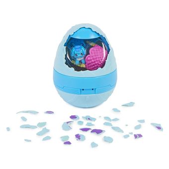 Pack figurines Hatchimals 4 Famille Surprise 3 enfants et 1 bébé S2 Modèle aléatoire