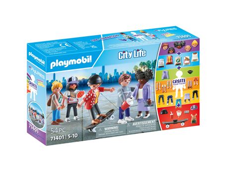Playmobil City Life 71401 My Figures Personnages contemporains - vue 7