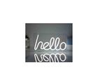 ITOTAL NEON LED LIGHTS HELLO