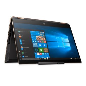 PC Portable HP Tactile et Convertible Spectre x360 15 df0019nf 15.6 Ultra Haute Definition Argent Intel Core i7 16 Go RAM 512 Go SSD Nvidia GeForce MX150 2GB PC Hybride PC