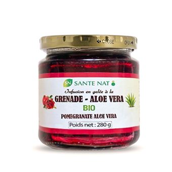 Infusion en gelée Grenade Aloé Bio 280 g