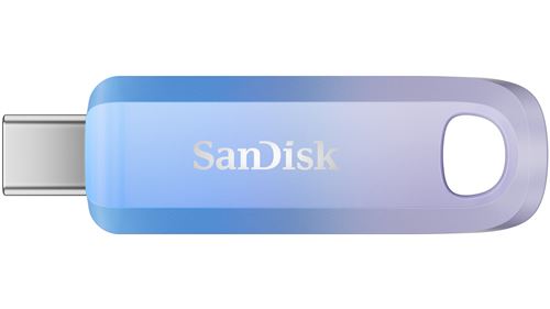 Clé USB SanDisk Creator USB-C Flash Drive 256 Go Bleu et Violet