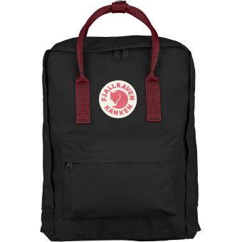 Sac a dos Fjallraven Kanken Noir et Rouge Sac a dos Equipements de sport fnac