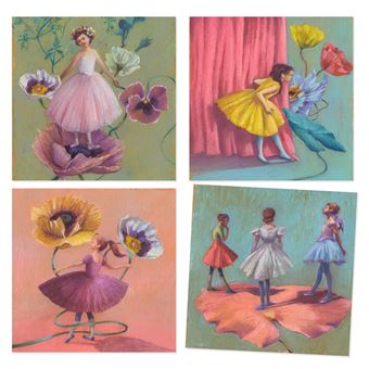 Dessin et coloriage enfant Djeco Inspired by Degas