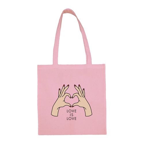 Tote bag Kapsul Love is love Rose