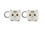 Set 2 Tasses à Espresso Itotal Chat Blanc