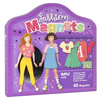 Set de 42 magnets Apli Kids Fashion