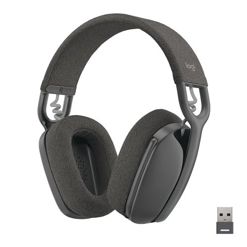 Logitech Zone Vibe 125 - Headset - over oor - Bluetooth - draadloos - grafiet