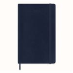 Agenda scolaire Moleskine 2022 2023 Journalier grand format Souple Bleu Saphir