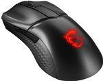 Souris gaming sans fil MSI Clutch GM31 Noir et rouge