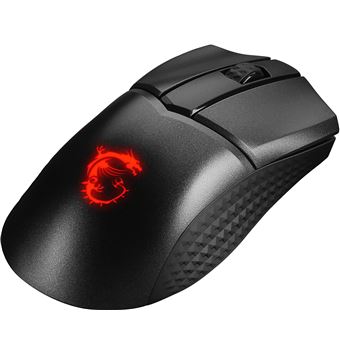 Souris gaming sans fil MSI Clutch GM31 Noir et rouge