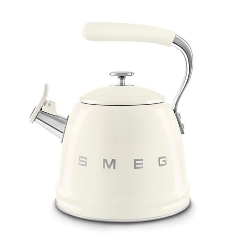 Smeg Bouilloires À Sifflet 2.3L Crème - Wkf01cr - Image 2