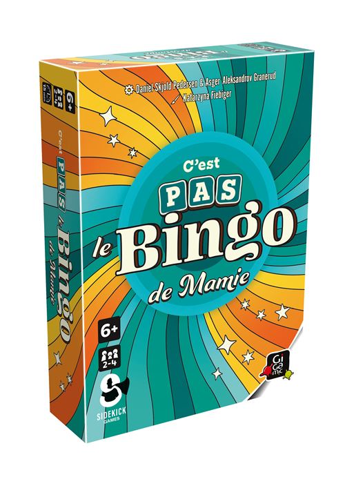 Jeu d’ambiance Gigamic C'est pas le Bingo de Mamie