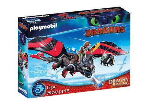 Playmobil DreamWorks Dragons © 70727 Dragon Racing Krokmou et Harold