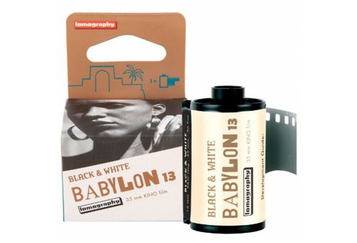 Film négatif 24x36 Lomography Babylon Kino N&B 13iso 36poses