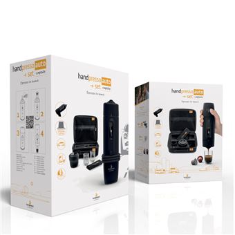 Cafetière Handpresso Auto Capsule 120 W Noir avec Set capsules