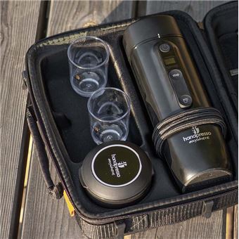 Cafetière Handpresso Auto Capsule 120 W Noir avec Set capsules