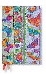 Agenda scolaire Paperblanks 2022 2023 1 Jour par page Colibris Papillons Mini