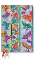 Agenda scolaire Paperblanks 2022 2023 1 Jour par page Colibris Papillons Mini